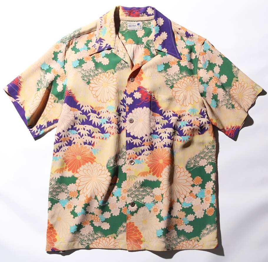 ヴィンテージアロハシャツを学ぼう １ 1930年代製 現存する奇跡の一枚 昭和50年男 昭和40年男